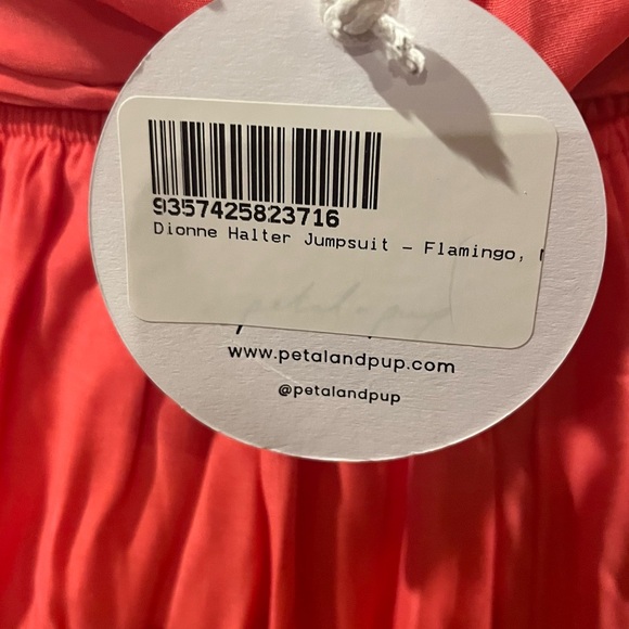 Petal & Pup Pink Wide Leg Jumpsuit - Picture 5 of 5